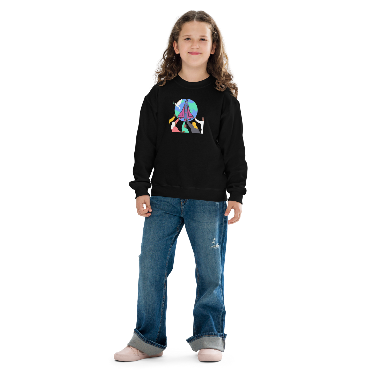 First Home Youth crewneck sweatshirt - First Home