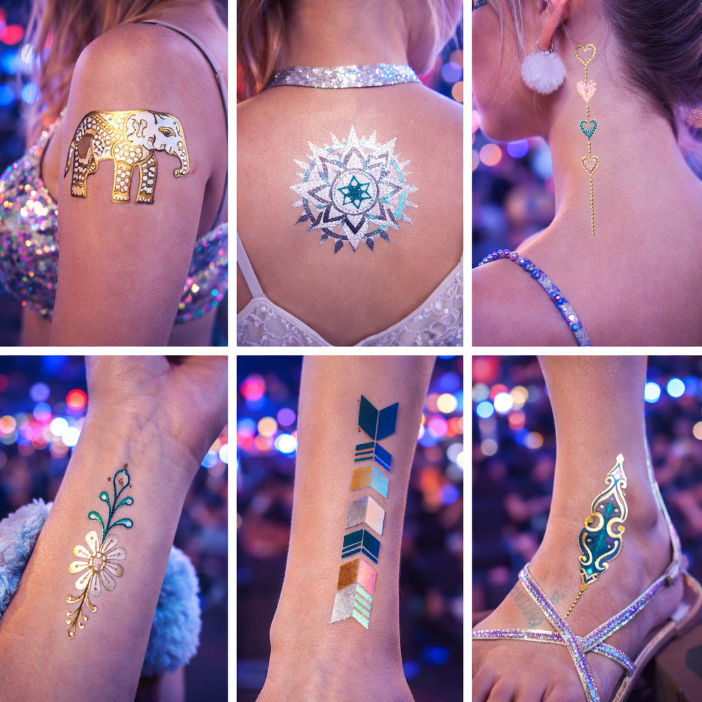 Zazen Metallic Tattoos